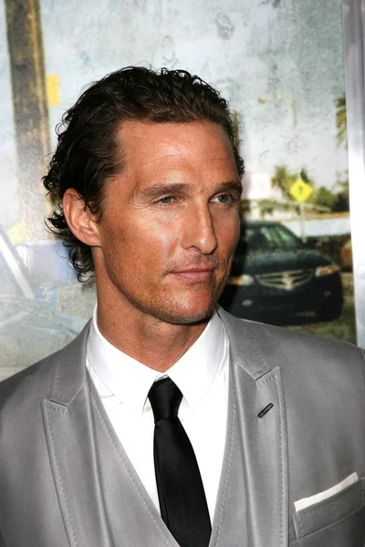 Matthew McConaughey v "Lincolnském advokátovi" v Los Angeles screeningu, Arcligh — Stock fotografie