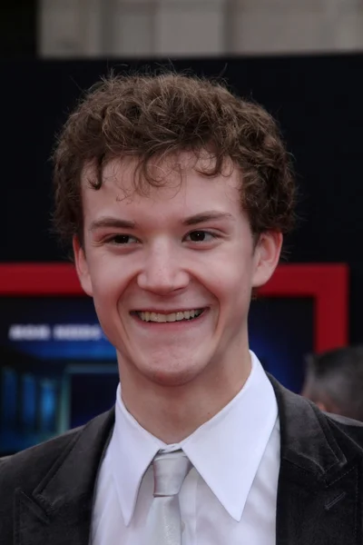 Nate Hartley en el estreno mundial "Mars Needs Moms", El Capitán, Hollywoo — Foto de Stock