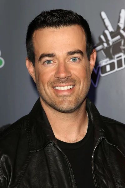 Carson daly nbc の「声」記者会見、ラ センター スタジオ、ロサンゼルス — ストック写真