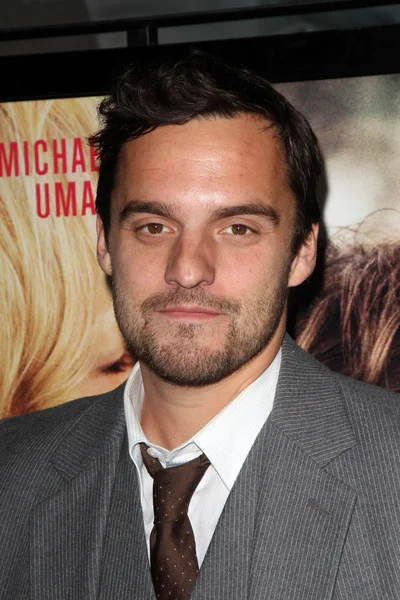Jake Johnson at the "Ceremony" Los Angeles Premiere, Arclight, Hollywood, — Stock Photo, Image