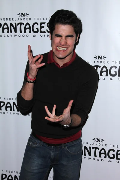 Darren Criss at the AVENUE Q Los Angeles Return, Pantages, Hollywood, CA. 03-01-11 — Stockfoto