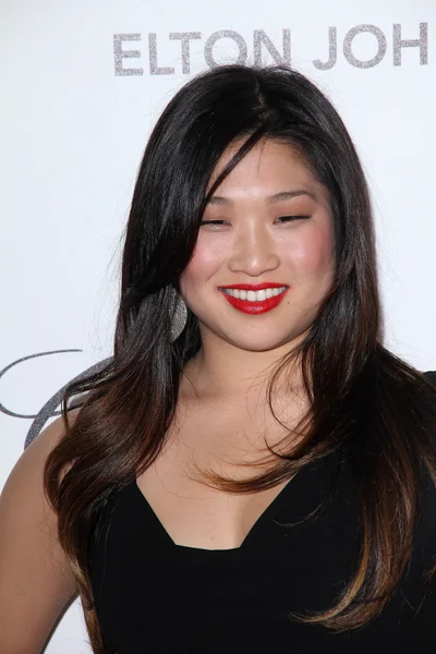 Jenna Ushkowitz at the 19th Annual Elton John Aids Foundation Academy Awards Viewing Party, Pacific Design Center, West Hollywood, CA. 02-27-11 — Stock Photo, Image