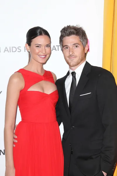 Odette yustman und dave annable — Stockfoto