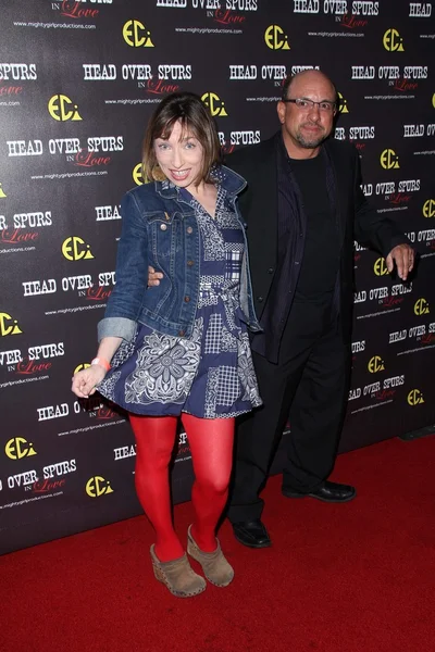 Кайл Т. Хеффнер и Наоми на премьере "Head Over Spurs in Love", Majestic Crest Theater, Westwood, CA. 03-24-11 — стоковое фото