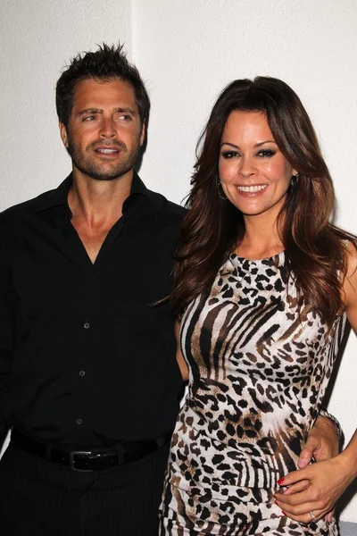 David Charvet, Brooke Burke at the UK Style By French Connection Launch Party, Lexington Social House, Hollywood, CA. 03-09-11 — Foto de Stock