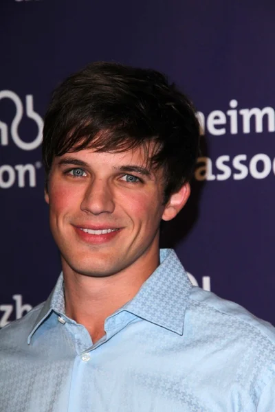 Matt Lanter at the 19th Annual "A Night At Sardi's" Fundraiser and Awards Dinner Benefiting The Alzheimer's Association, Beverly Hilton Hotel, Beverly Hills, CA. 03-16-11 — Stock Photo, Image