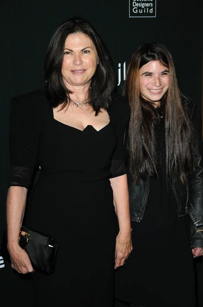 Colleen Atwood and Daughter at the 13th Annual Costume Designers Guild Awards, Beverly Hilton Hotel, Beverly Hills, CA. 02-22-11 — Zdjęcie stockowe