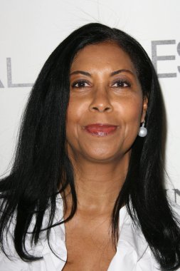 Tanımlama bilgisi Johnson 4 yıllık özü, siyah kadınlarda Hollywood öğle yemeğine, Beverly Hills Hotel, Beverly Hills, Ca. 02-24-11