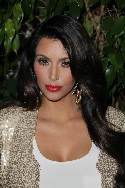 Kim Kardashian at the QVC Red Carpet Style Party, Four Seasons Hotel, Los Angeles, CA. 02-25-11 — Stock Photo, Image