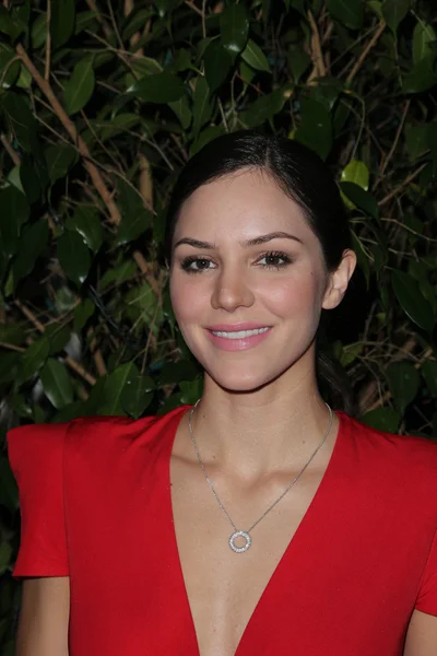 Katharine mcphee qvc kırmızı halı stil parti, dört mevsim hotel, los angeles, ca. 02-25-11 — Stok fotoğraf