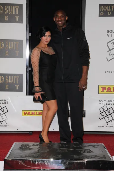 Vanessa Bryant, Kobe Bryant — Foto de Stock