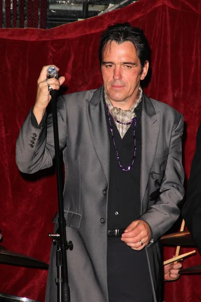 Harry Bridgen at the Vera Mesmer Video Release Party, featuring Harry The Dog and Paula Labareas of ComicCosplay, Aqua Lounge, Beverly Hills, CA. 03-09-11 — Stok fotoğraf