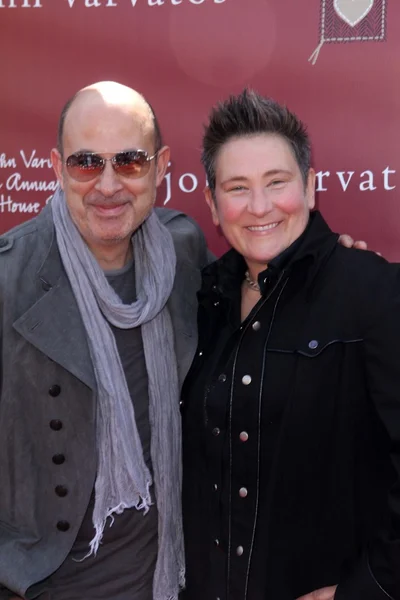 John Varvatos y k.d. lang — Foto de Stock