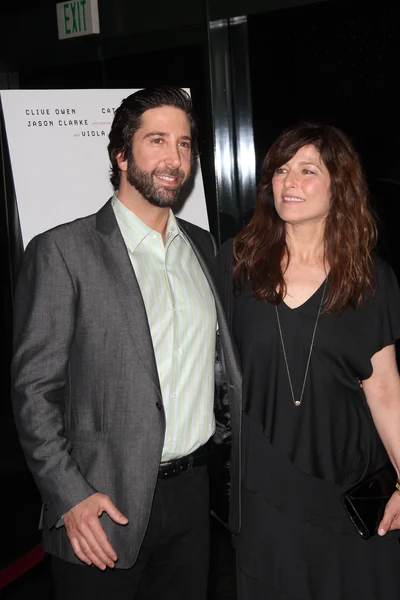 David Schwimmer and Catherine Keener at the "Trust" Los Angeles Special Screening, DGA, West Hollywood, CA. 03-21-11 — Stock Photo, Image