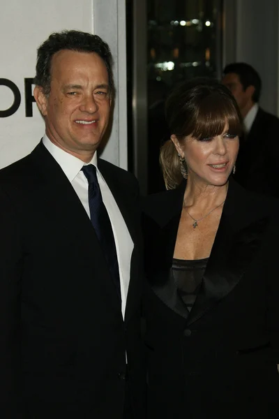 Tom hanks und rita wilson — Stockfoto