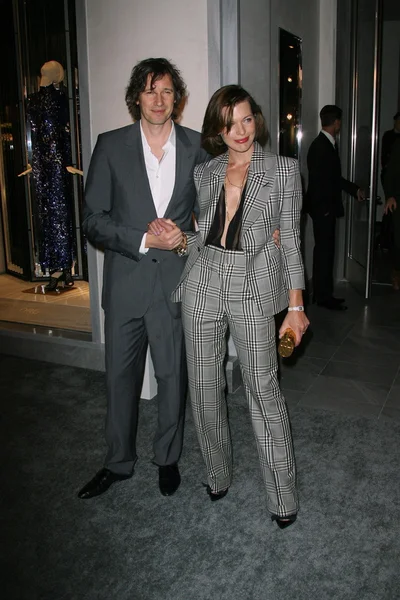 Paul ws anderson i milla jovovich — Zdjęcie stockowe