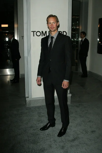 Alexander Skarsgard at the Tom Ford Beverly Hills Store Opening, Tom Ford, Beverly Hills, CA. 02-24-11 — Stock Photo, Image