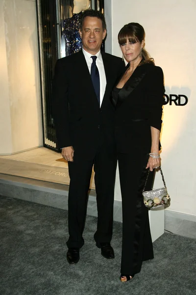 Tom Hanks e Rita Wilson — Fotografia de Stock
