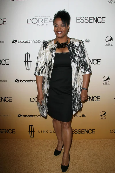 Jill scott hollywood öğle yemeğinde, beverly hills hotel, beverly hills, ca. 02-24-11 yılında 4 yıllık özü siyah kadın — Stok fotoğraf