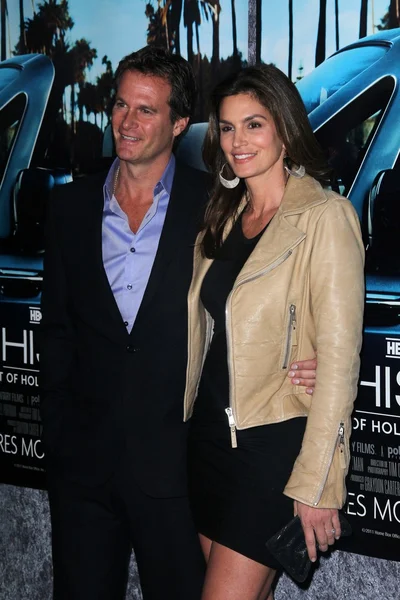 Cindy Crawford, Rande Gerber — Stock Photo, Image