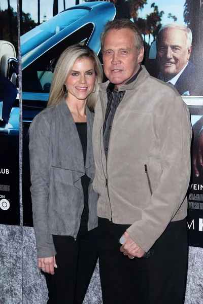 Lee Majors e esposa — Fotografia de Stock