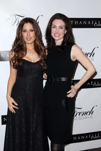 Kerri Kasem et Elena Lyons Cardoneat the Nathanaelle Fashion Show, Skybar, West Hollywood, CA. 03-15-11 — Photo