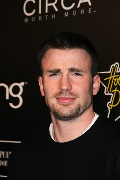 Chris Evans bij de Hollywood Domino Gala, Sunset Tower Hotel, West Hollywood, Ca. 02-24-11 — Stockfoto