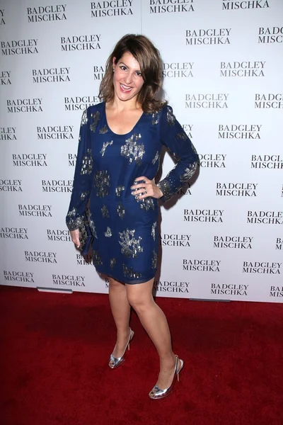 Nia Vardalos at the opening of the Badgley Mischka Flagship on Rodeo Drive, Beverly Hills, CA. 03-02-11 — Stockfoto