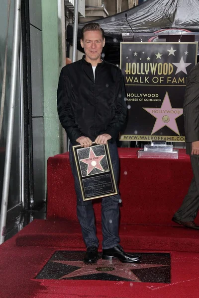 Bryan Adams at Bryan Adams Star on the Walk of Fame Ceremony, Hollywood , CA. 03-21-11 — Stock Photo, Image