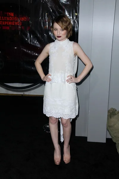 Emily Browning en el "Sucker Punch" Los Angeles Premiere, Chinese Theater, Hollywood, CA. 03-23-11 — Foto de Stock