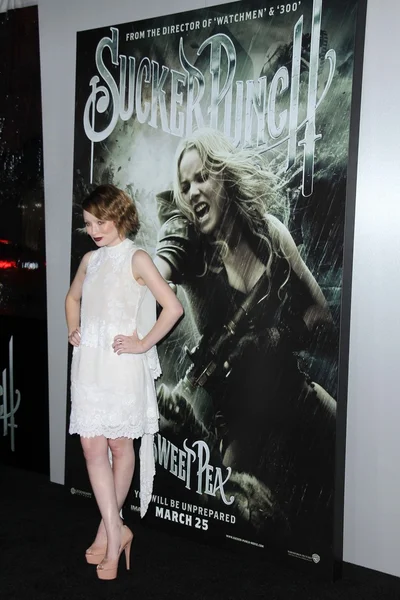 Emily Browning au "Sucker Punch" Los Angeles Premiere, Chinese Theater, Hollywood, CA. 23-03-11 — Photo
