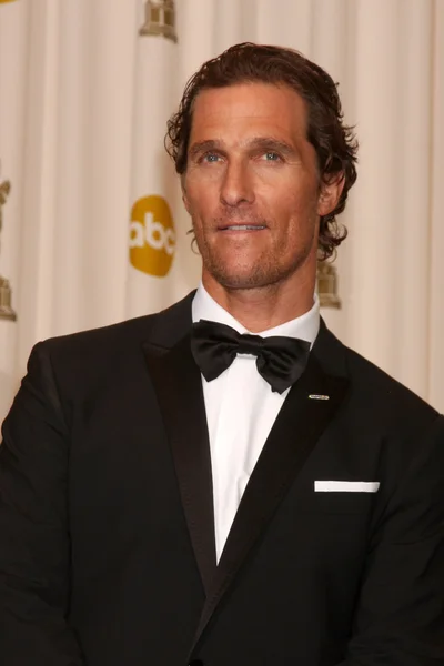 Matthew McConaughey di Ruang Pers Academy Awards Tahunan ke-83, Kodak Theater, Hollywood, CA. 02-27-11 — Stok Foto