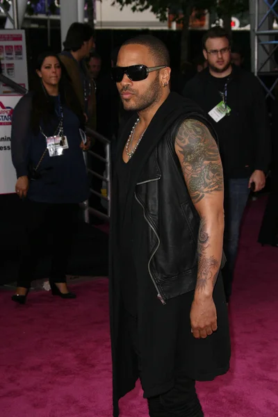 Lenny Kravitz at the 2011 T-Mobile NBA All-Star Game, Staples Center, Los Angeles, CA 02-20-11 — Zdjęcie stockowe