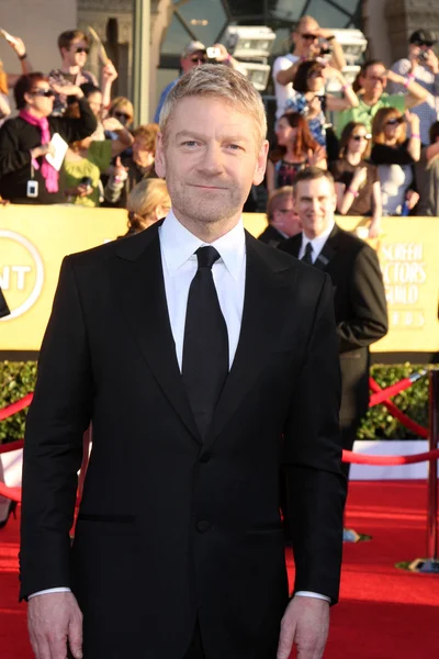 Kenneth Branagh at the 18th Annual Screen Actors Guild Awards Arrivals, Shrine Auditorium, Los Angeles, CA 01-29-12 — Stock Photo, Image