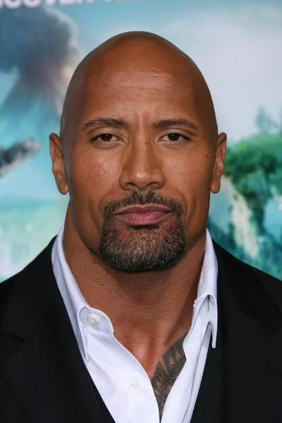 Dwayne Johnson no "Journey 2 The Mysterious Island" Los Angeles Premiere, Chinese Theater, Hollywood, CA 02-02-12 — Fotografia de Stock