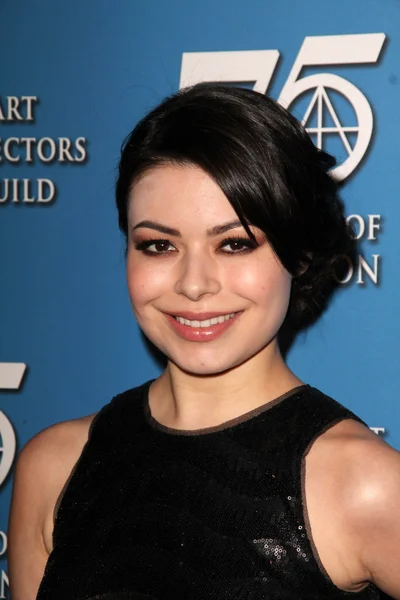 Miranda Cosgrove at the 16th Annual Art Directors Guild Awards, Beverly Hilton Hotel, Beverly Hills, CA 02-04-12 — Zdjęcie stockowe