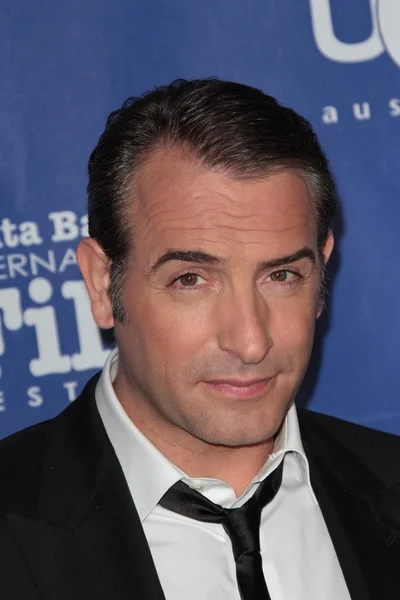 Jean Dujardin no Festival Internacional de Cinema de Santa Barbara Prêmio Vanguard, Teatro Arlington, Santa Barbara, CA 02-04-12 — Fotografia de Stock