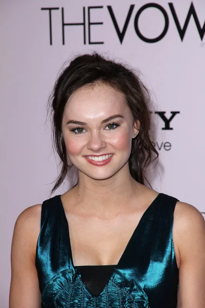Madeline Carroll at "The Vow" World Premiere, Chinese Theater, Hollywood, CA 02-06-12 — Stock Photo, Image