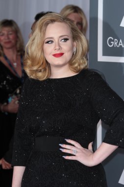 Adele, 54 yıllık grammy Ödülleri, staples center, los angeles, ca 02-12-12