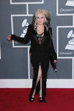 Cyndi Lauper at the 54th Annual Grammy Awards, Staples Center, Los Angeles, CA 02-12-12