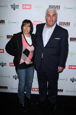 Janis Winehouse, Mitch Winehouse at the EMI Music 2012 Grammy Awards Party, Capital Records, Hollywood, CA 02-12-12