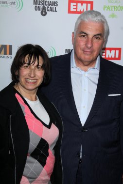 Janis Winehouse, Mitch Winehouse at the EMI Music 2012 Grammy Awards Party, Capital Records, Hollywood, CA 02-12-12