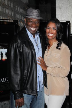 Michael Clarke Duncan ve Omarosa Manigault-Stallworth at 