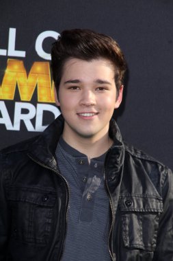 Nathan Kress oyun Ödülleri, Barker Hangar, Santa Monica, Ca 02-18-12 çizgi film ağ salon