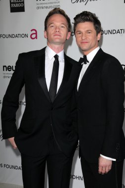 Neil Patrick Harris, David Burtka at the 20th Annual Elton John AIDS Foundation Academy Awards Viewing Party, West Hollywood Park, West Hollywood, CA 02-26-12