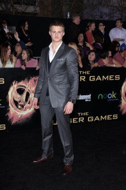 Alexander ludwig açlık oyunları los angeles premiere, nokia theater, los angeles, CA 03-12-12