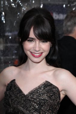 Lily Collins at 