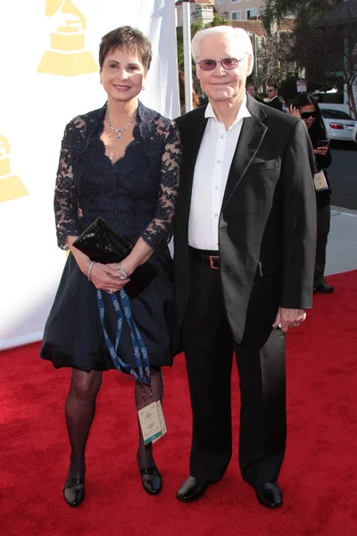 Nancy Jones, George Jones at the Recording Academy's Annual GRAMMY Special Merit Awards Ceremony, Wilshire Ebell Theatre, Los Angeles, CA 02-11-12 — Stok fotoğraf