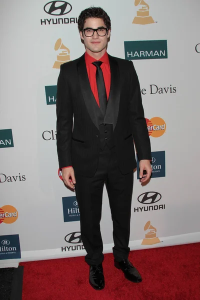 Darren Criss al Gala pre-GRAMMY 2012 della Clive Davis And The Recording Academy, Beverly Hilton Hotel, Beverly Hills, CA 02-11-12 — Foto Stock