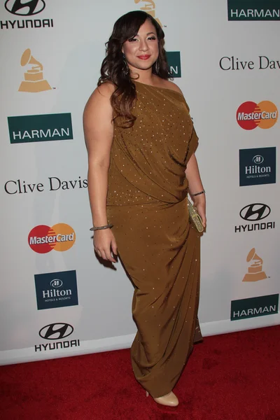 Melanie Amaro at the Clive Davis And The Recording Academy's 2012 Pre-GRAMMY Gala, Beverly Hilton Hotel, Beverly Hills, CA 02-11-12 — Stockfoto